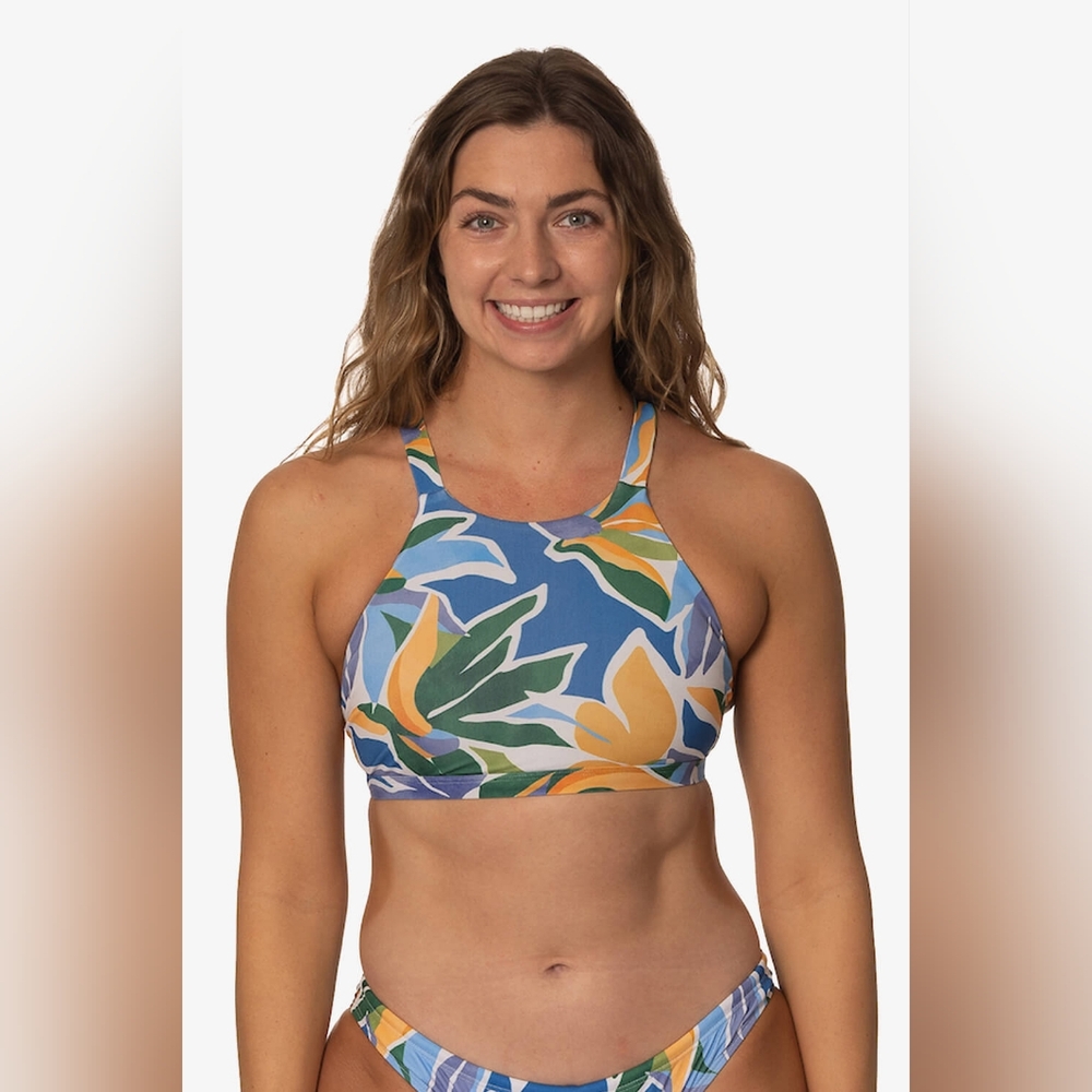 NWOT Jolyn 'Kaylee' fixed back bikini top size S, Jasmine